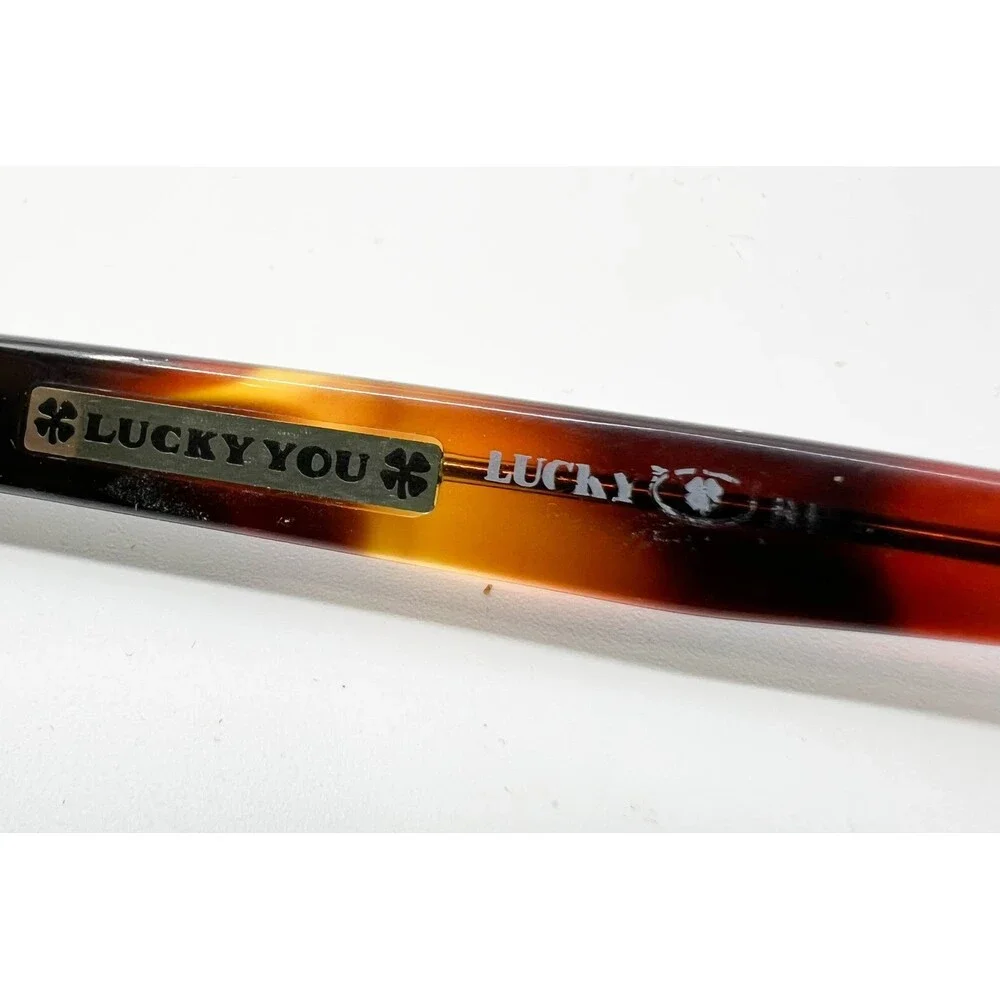 Lucky Brand Eyeglasses Womens Brown Tortoise Boardwalk 50-17-140 Full Rim Frame
